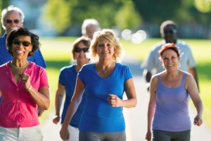 Seniors Walking